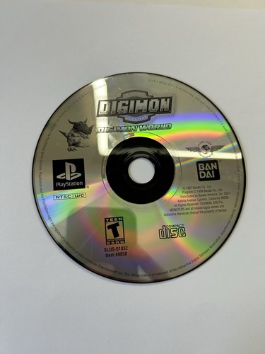 Broken digimon world sony - world, (sony