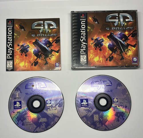 Police sony playstation 1 - g-police,