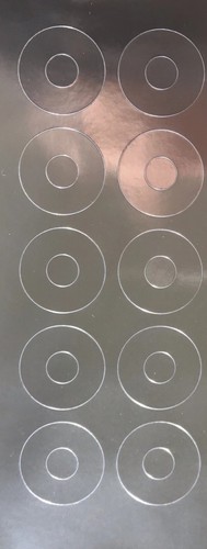 Etichette adesive anello - 10,